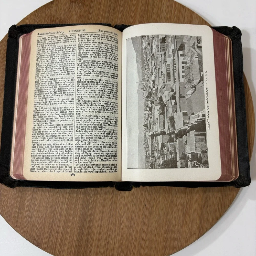 Vintage holy bible
